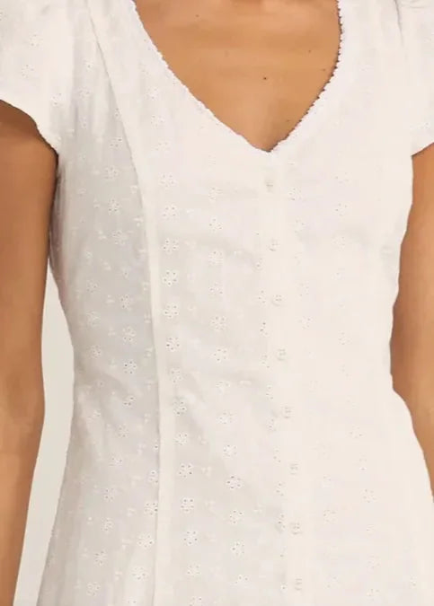 Tallulah Cap Sleeve Midi Dress