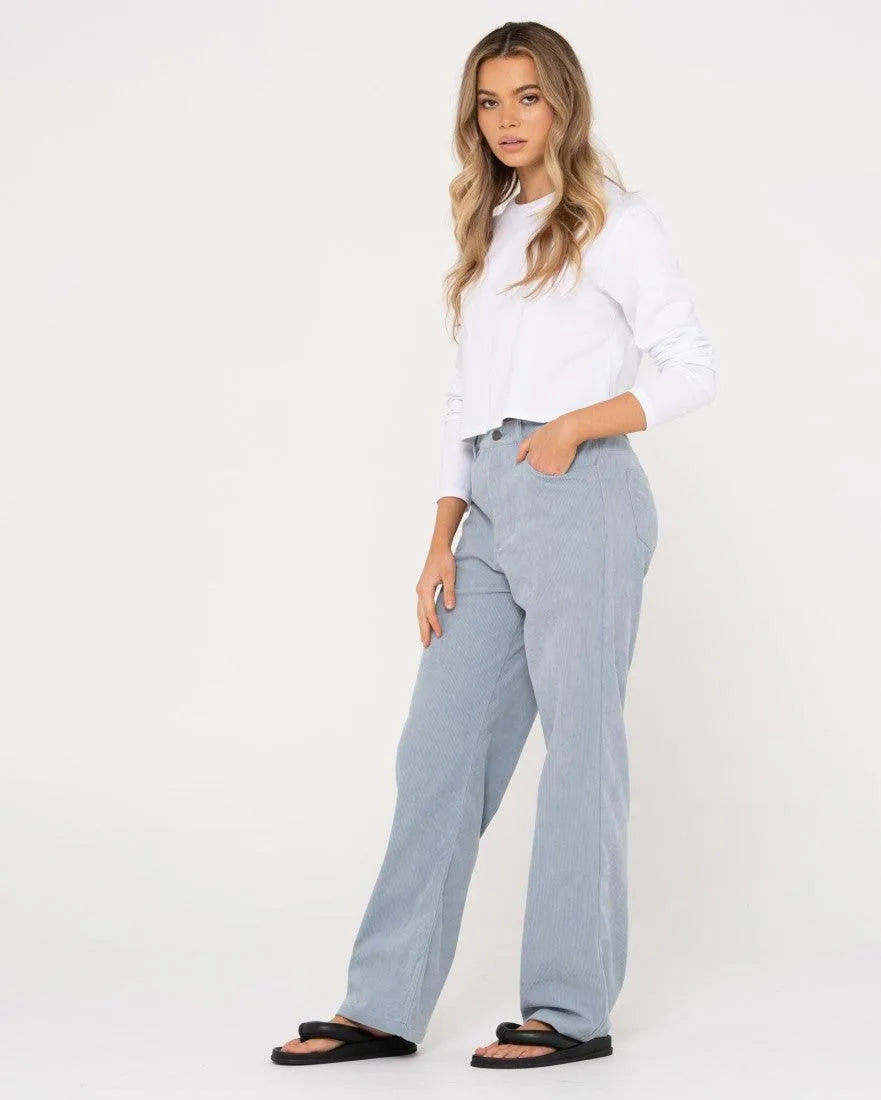 The Secret High Rise Cord Pant - Beachin Surf