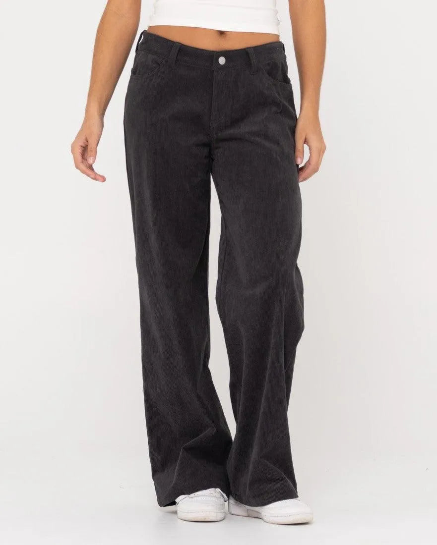 The Secret Low Rise Wide Leg Cord Pant - Beachin Surf