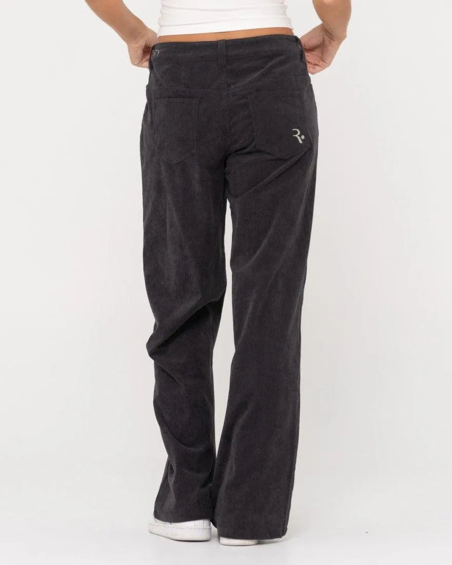 The Secret Low Rise Wide Leg Cord Pant - Beachin Surf