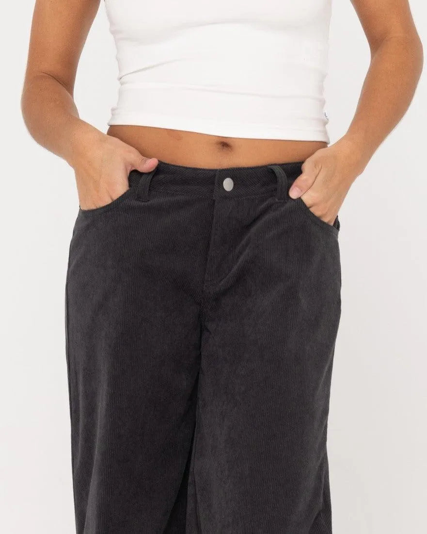 The Secret Low Rise Wide Leg Cord Pant - Beachin Surf