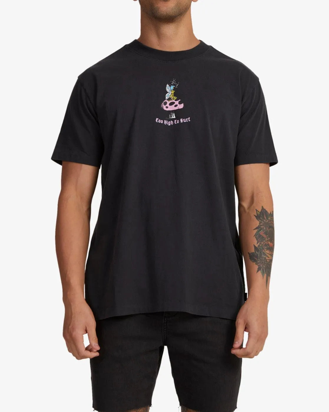 Too High Ss Tee - Beachin Surf