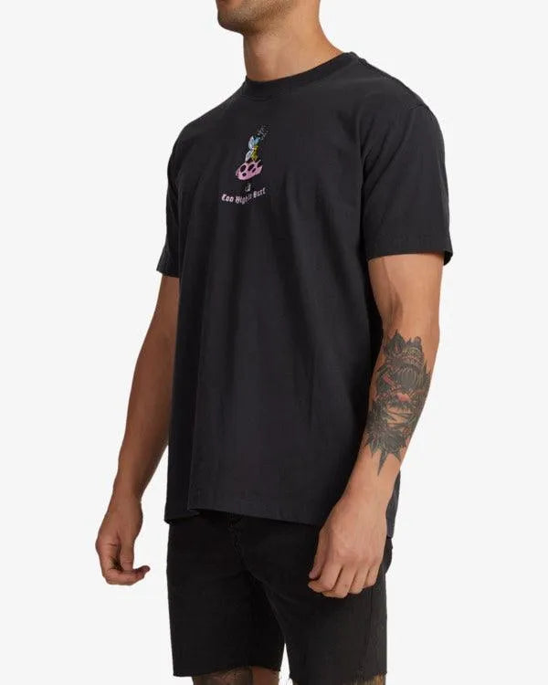 Too High Ss Tee - Beachin Surf