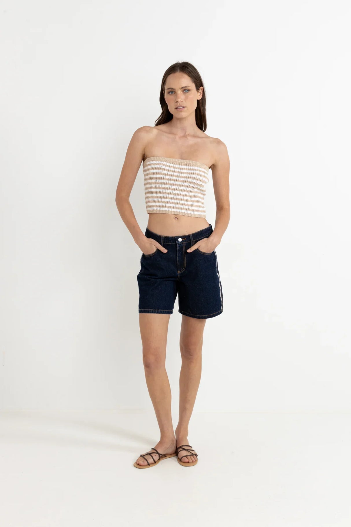 Tour Denim Bermuda Short