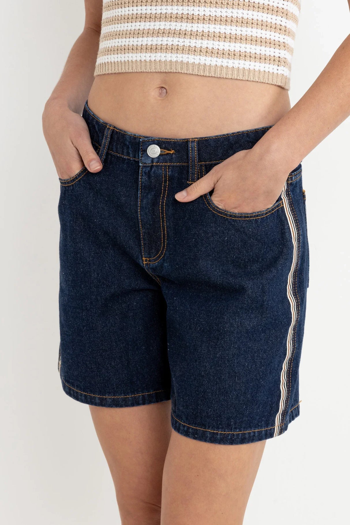 Tour Denim Bermuda Short