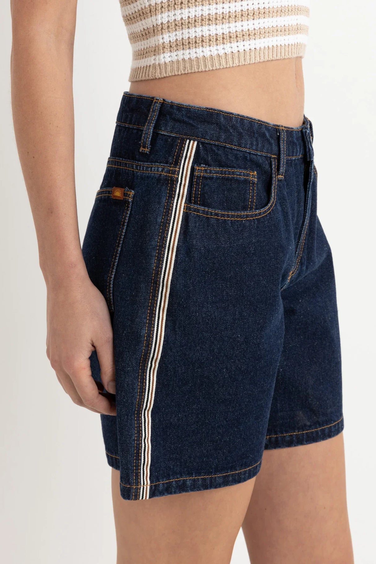 Tour Denim Bermuda Short