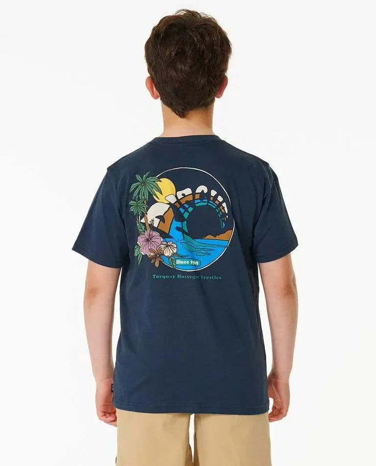 Tropical Destination Tee - Boys (8-16 Years) - Beachin Surf