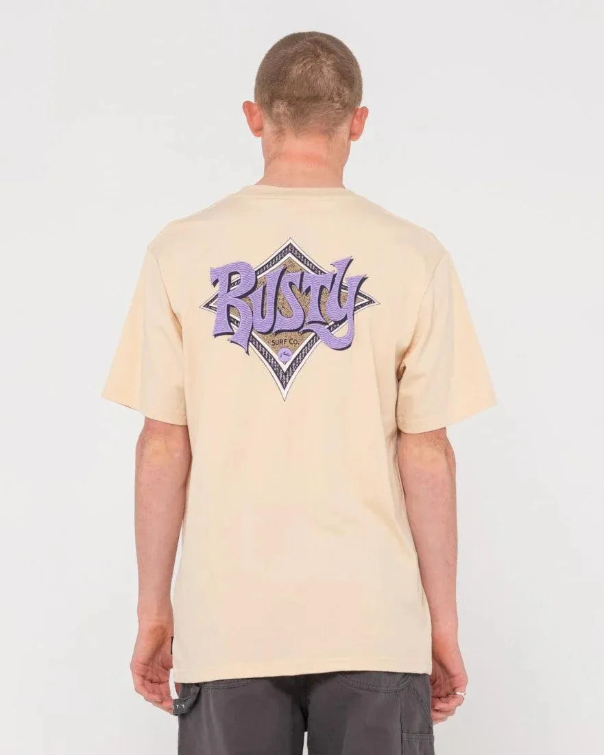 Twisted Diamond Graphic Tee - Beachin Surf