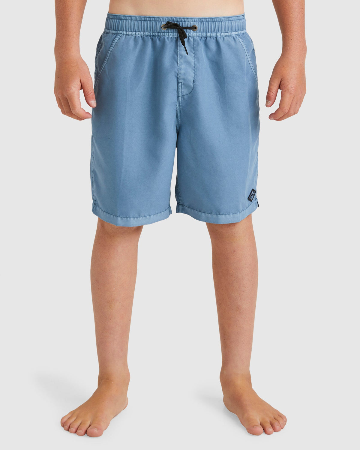 Billabong Boys 8-16 All Day Overdye Layback Boardshorts 16" - Steel Blue