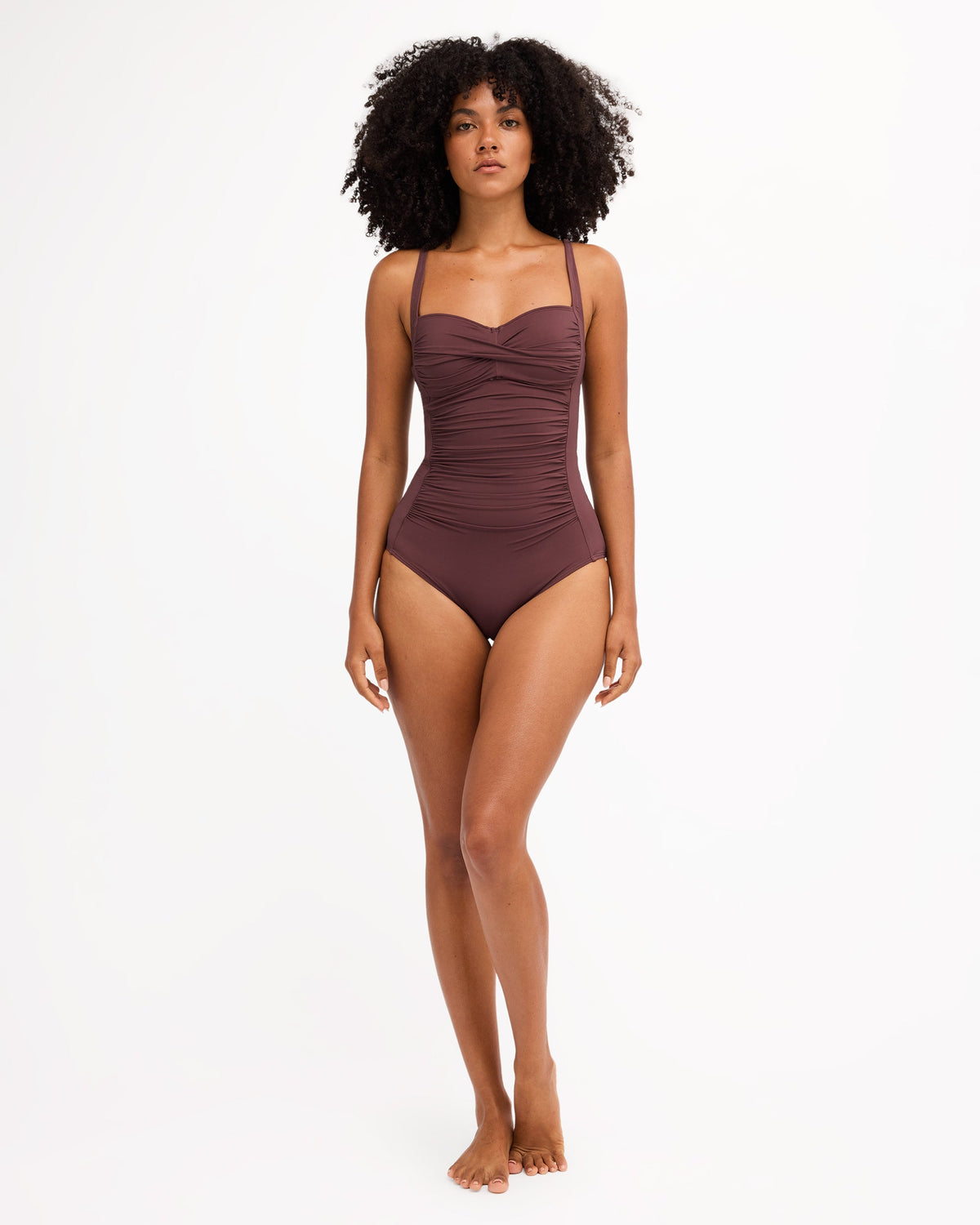 Billabong Sol Searcher Wrap One Piece - Teak