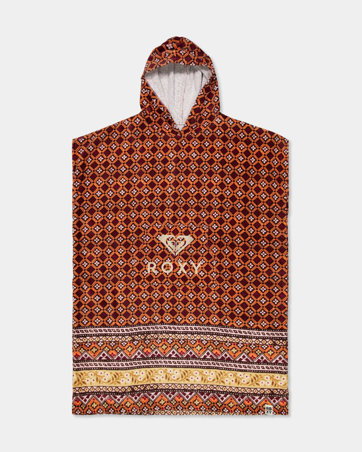 Roxy Stay Magical Printed Hooded Towel - Dusty Orange