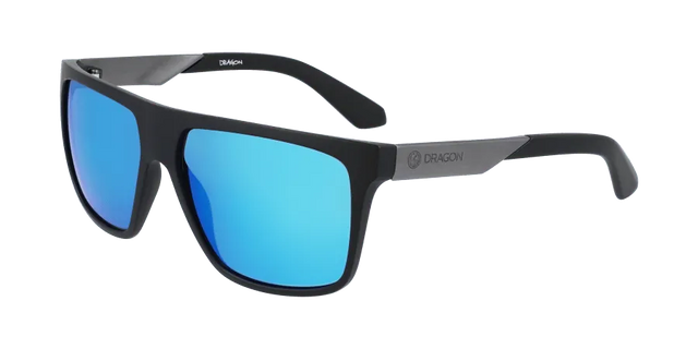 Vinyl - Matte Black W/ Lumalensâ® Blue Ion - Beachin Surf