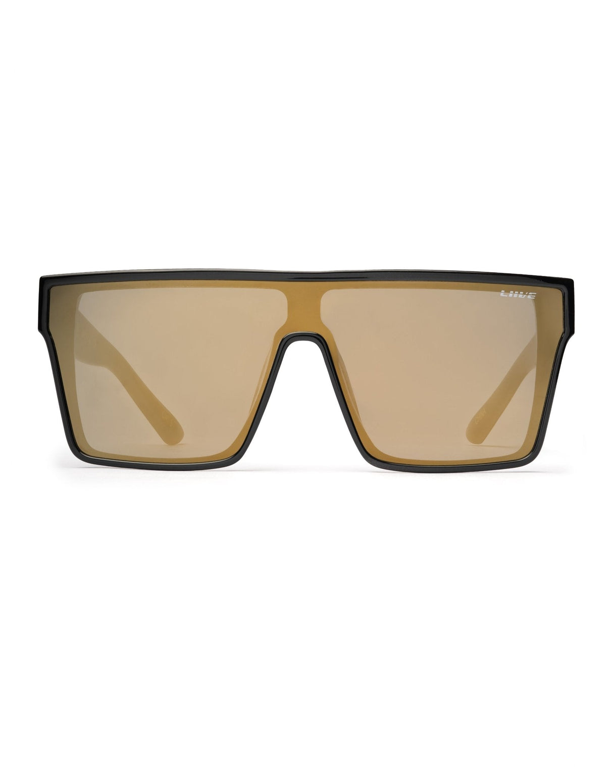 Wasteland Gold Mirror Matt Black front