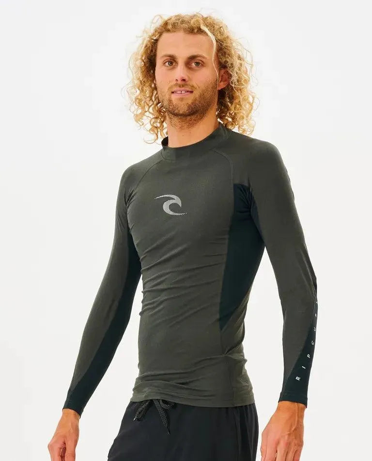 Wave Long Sleeve Upf Rash Guard - Beachin Surf