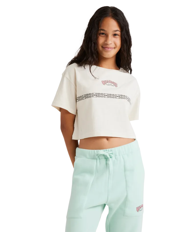 Wave Of The Day Crop Tee - Beachin Surf