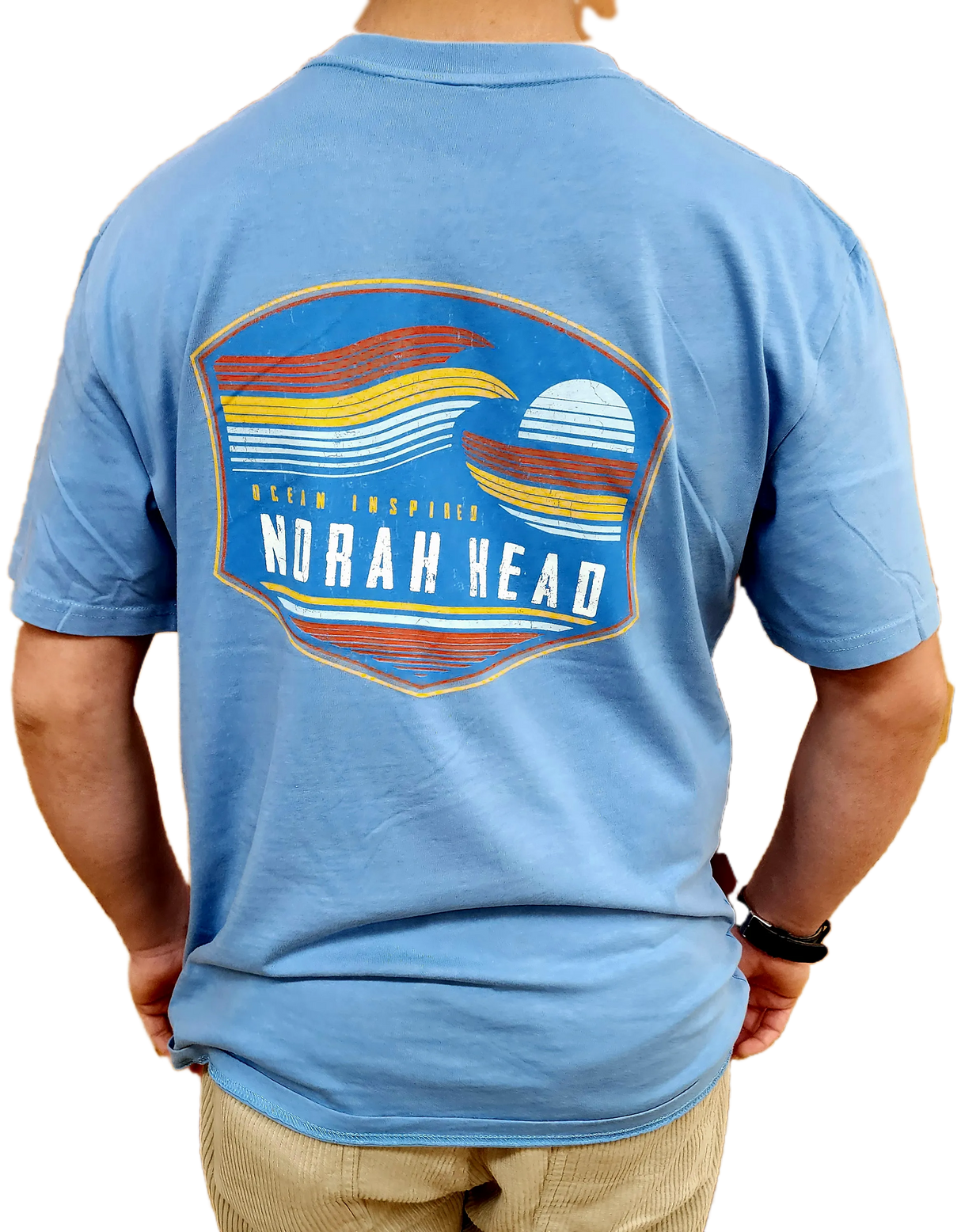 Wavescape - Mens T - Beachin Surf