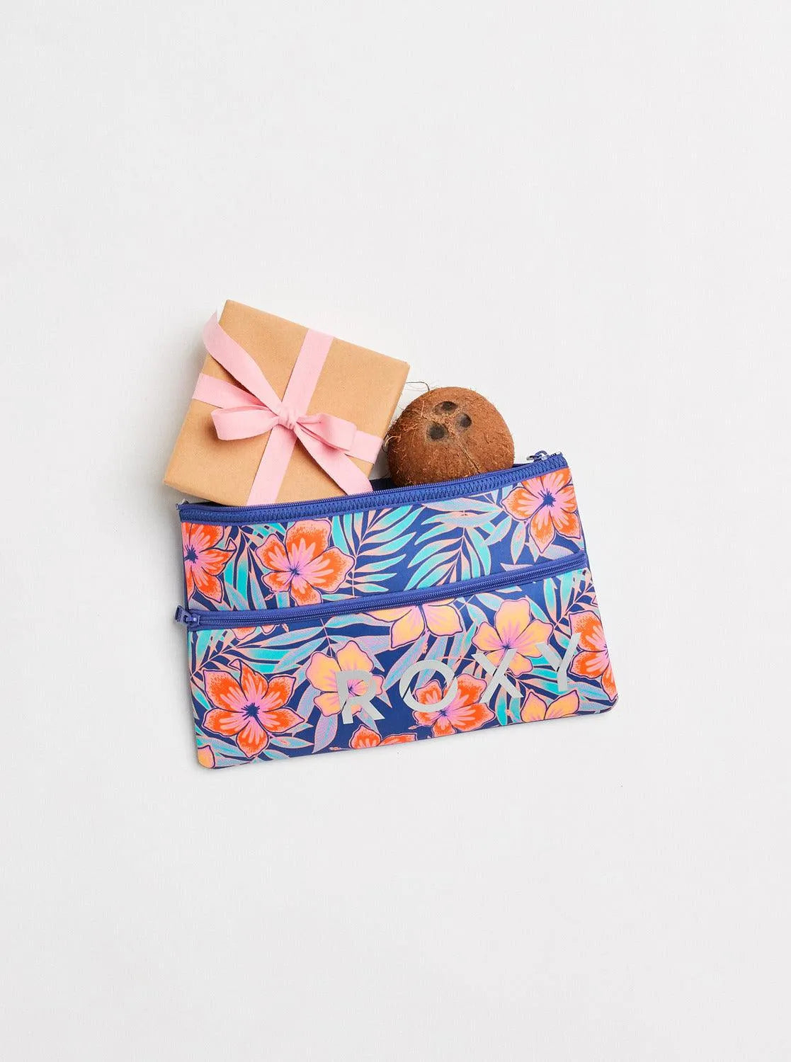 White Shoulder Pencil Case - Beachin Surf