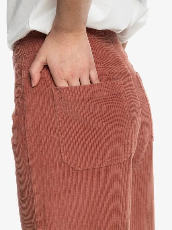 Winter Around - Wide Leg Corduroy Trousers - Beachin Surf
