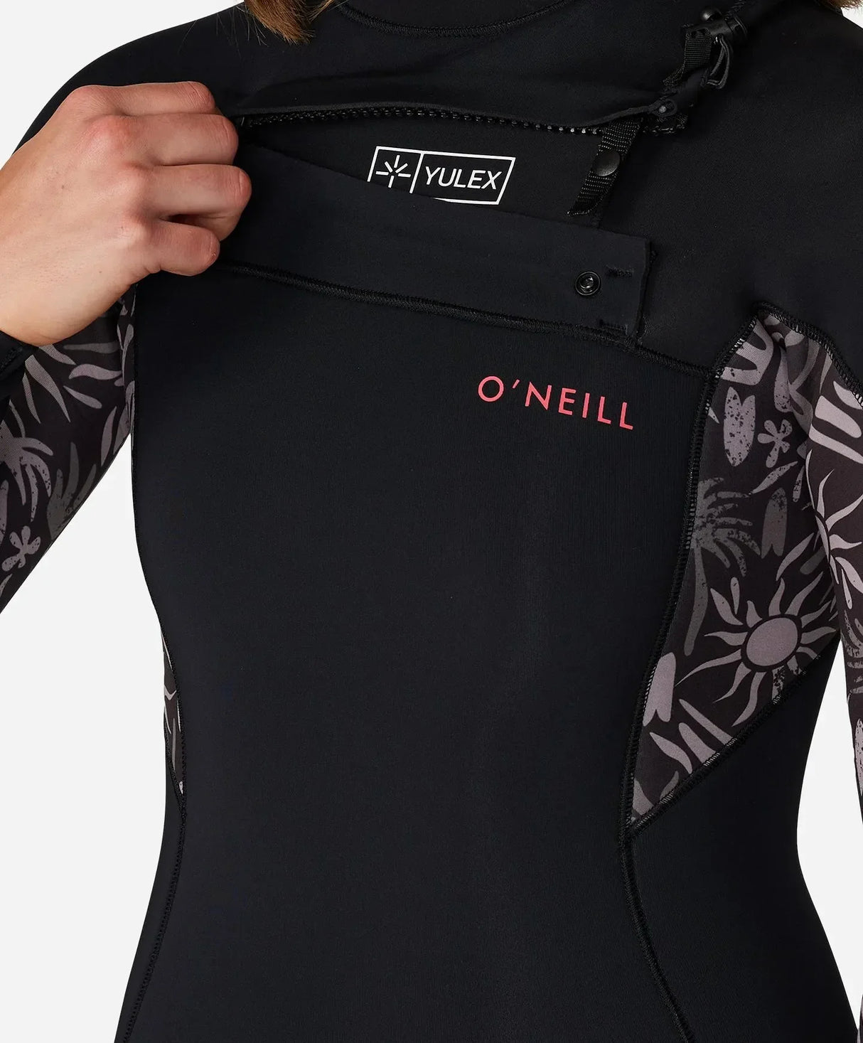 Women'S Bahia 4/3Mm Steamer Chest Zip Wetsuit - Hanalei