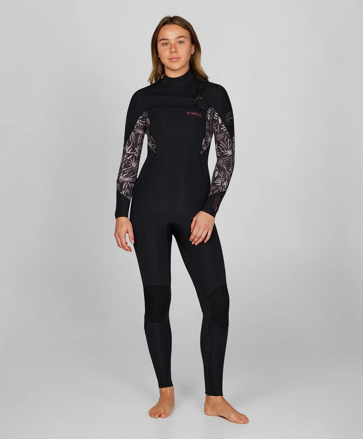 Women'S Bahia 4/3Mm Steamer Chest Zip Wetsuit - Hanalei