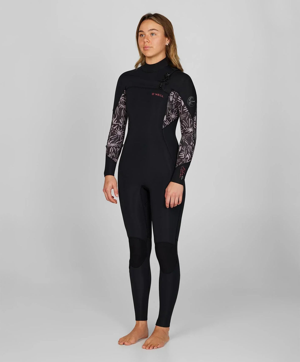 Women'S Bahia 4/3Mm Steamer Chest Zip Wetsuit - Hanalei