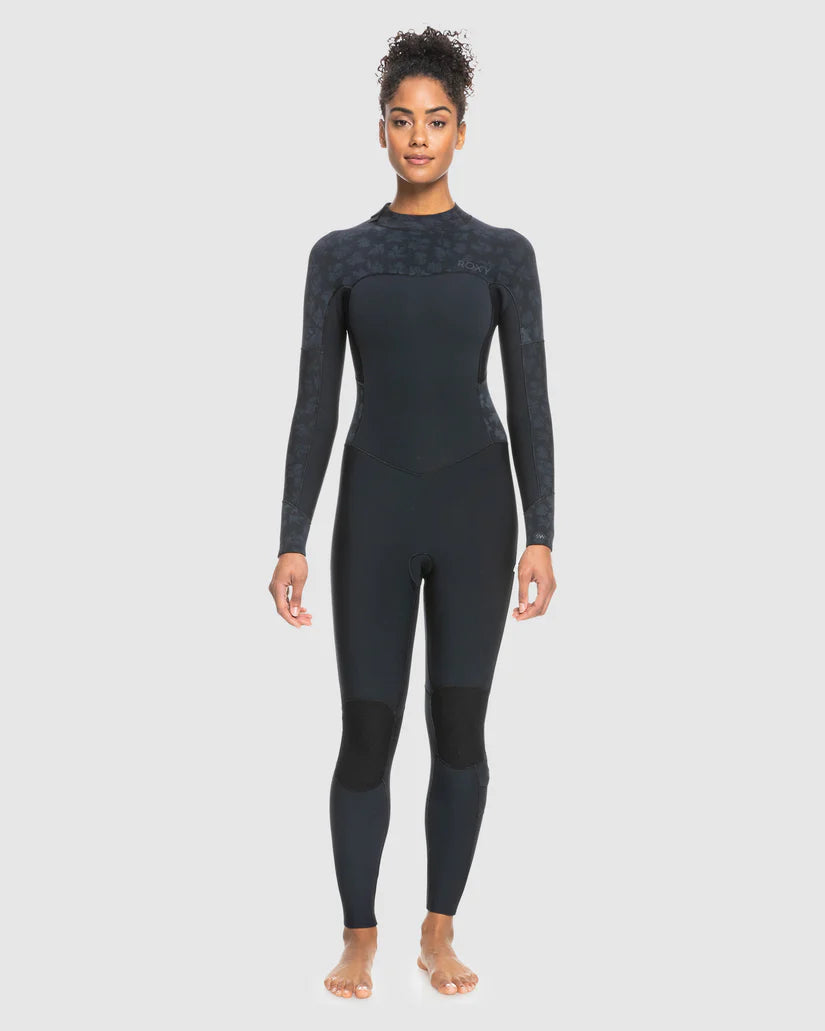 Womens 3/2mm Swell Series Back Zip Gbs Wetsuit - Beachin Surf