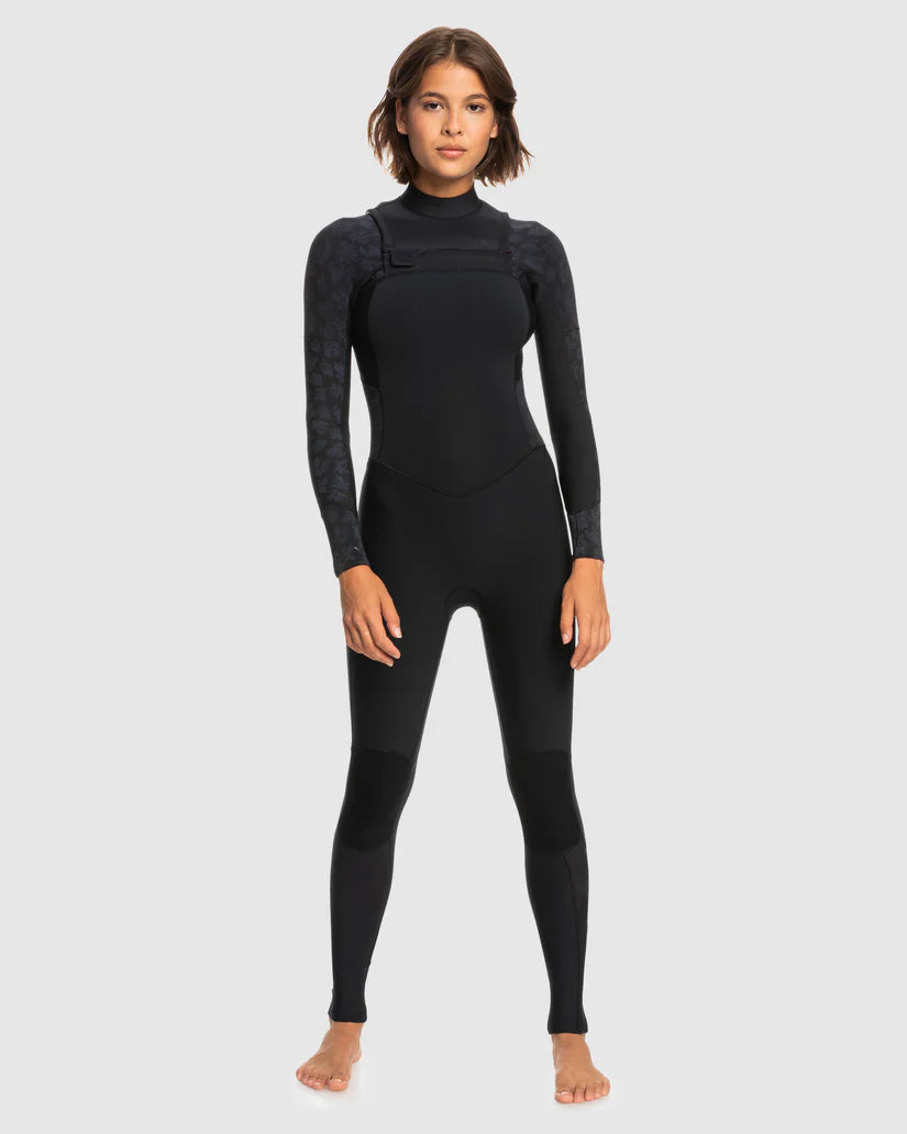Womens 3/2mm Swell Series Chest Zip Gbs Wetsuit - Beachin Surf