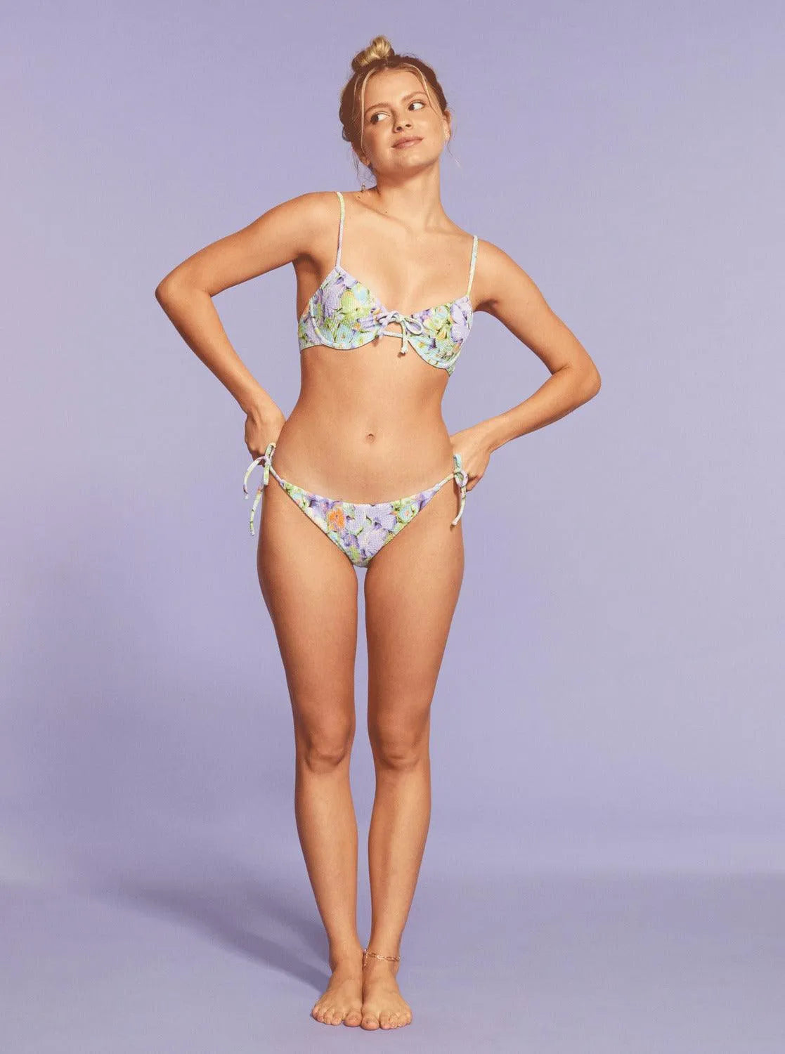 Womens Blumen Bralette Bikini Top - Beachin Surf