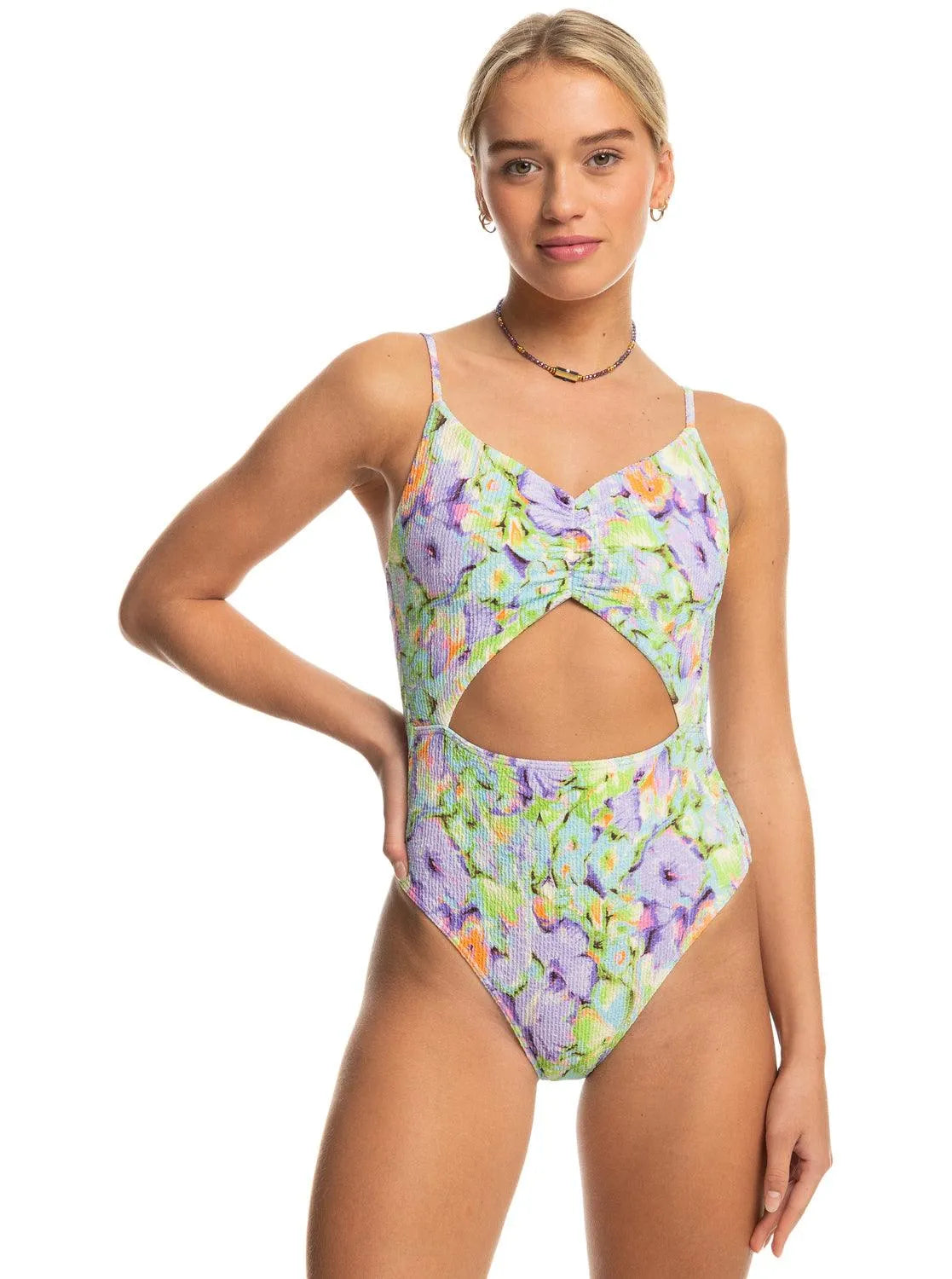Womens Blumen One-Piece Swimsuit - Beachin Surf