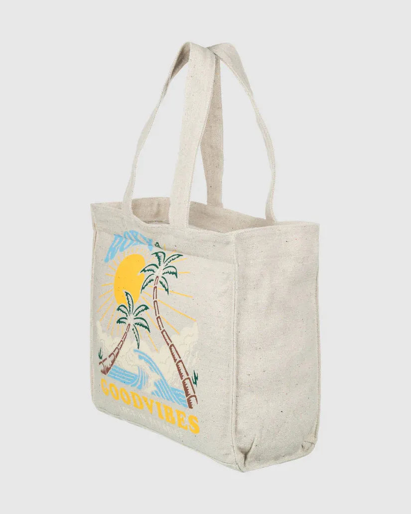 Womens Drink The Wave Tote Bag - Beachin Surf