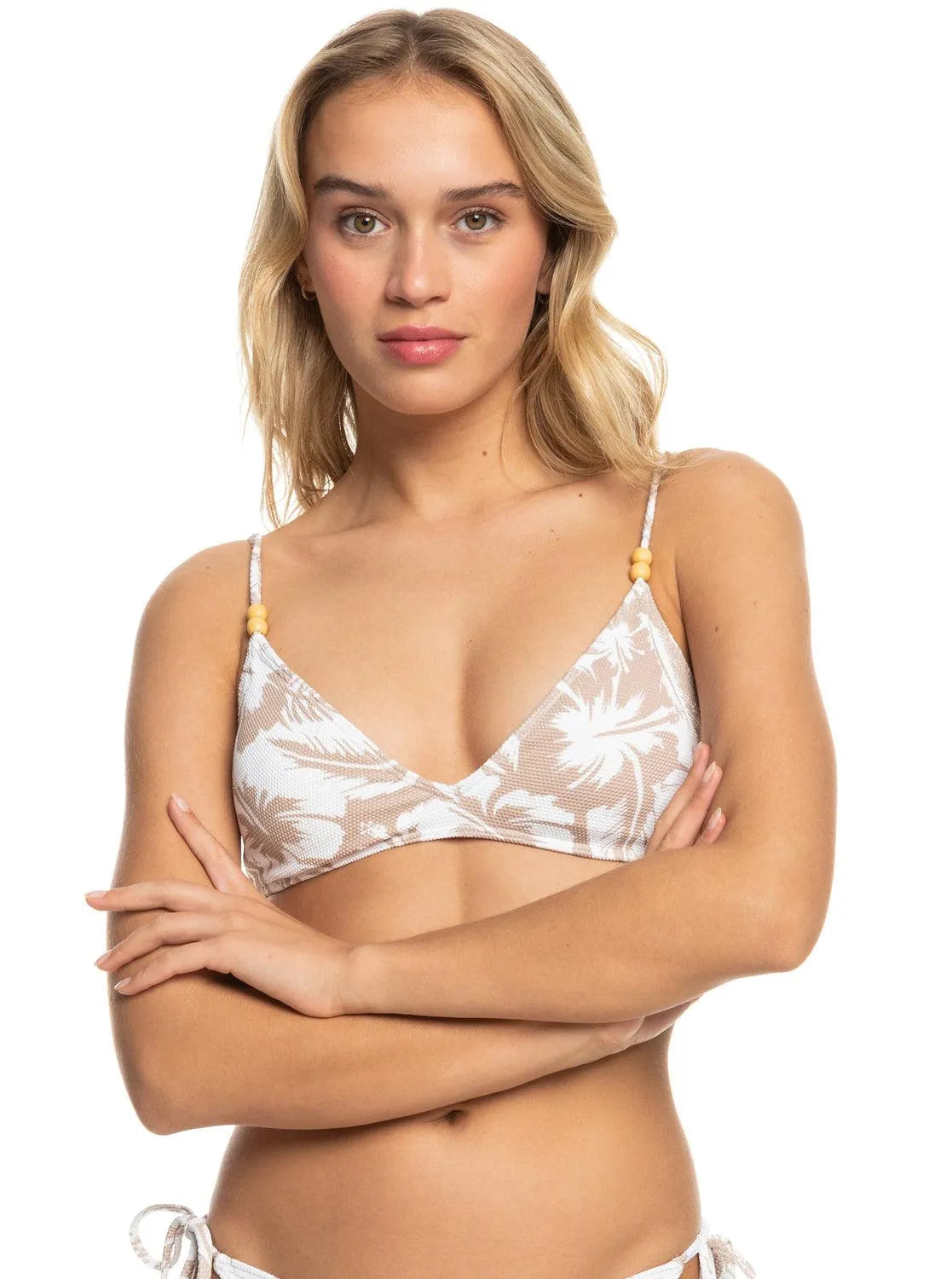 Womens Hibiscus Tri Bikini Top - Beachin Surf