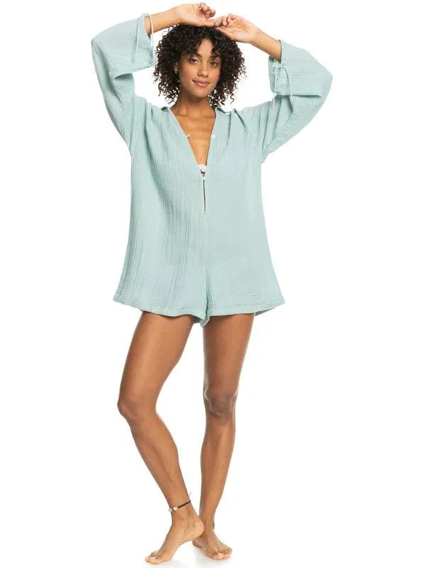 Womens Lover Meeting Beach Cover-Up - Beachin Surf