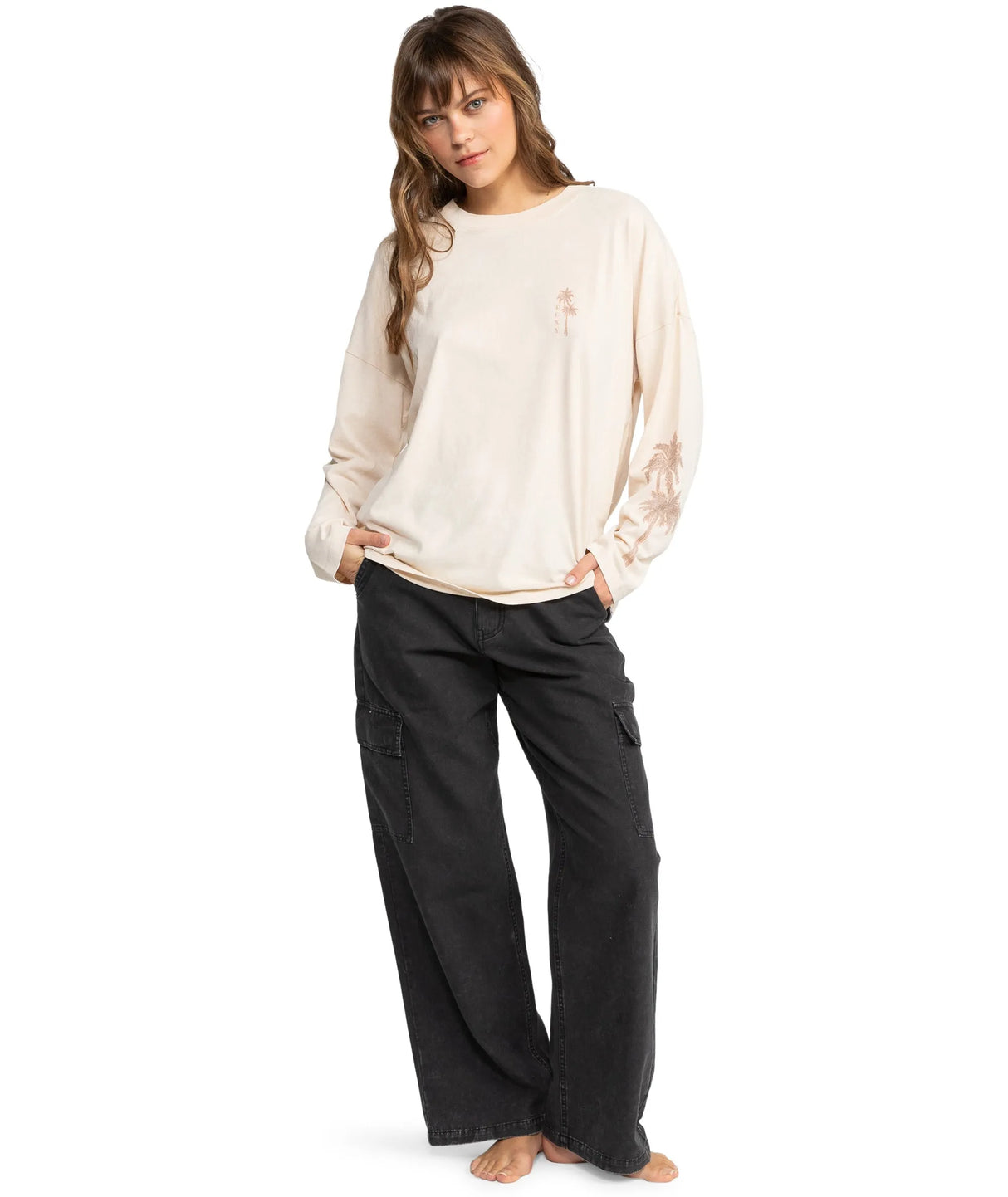 Womens Mawi Wave Oversized Short Sleeve T-Shirt - Beachin Surf