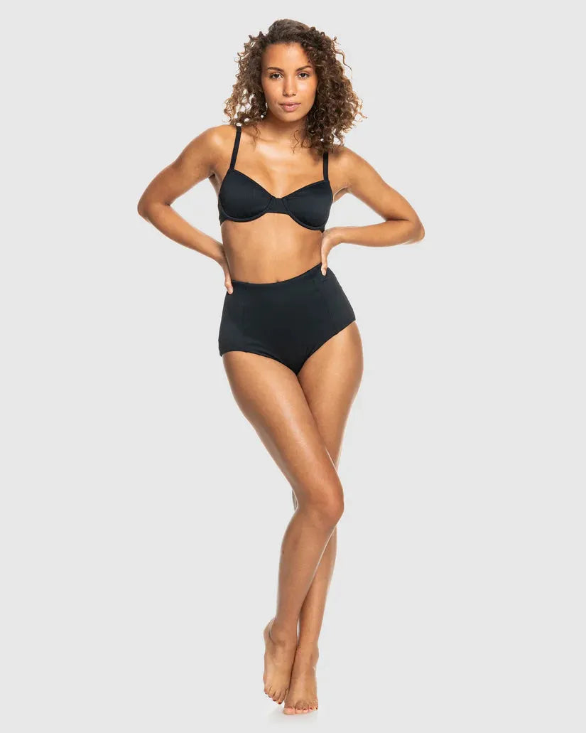 Womens Rib Roxy Love The Muse Bikini Top - Beachin Surf