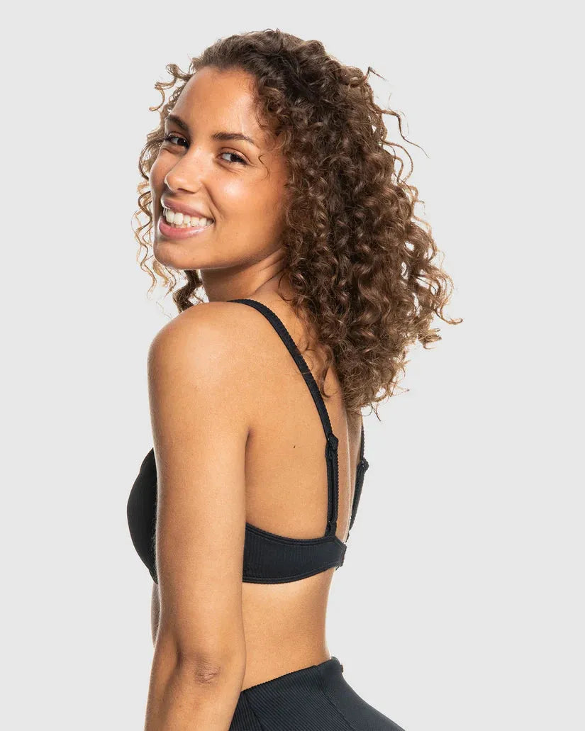 Womens Rib Roxy Love The Muse Bikini Top - Beachin Surf