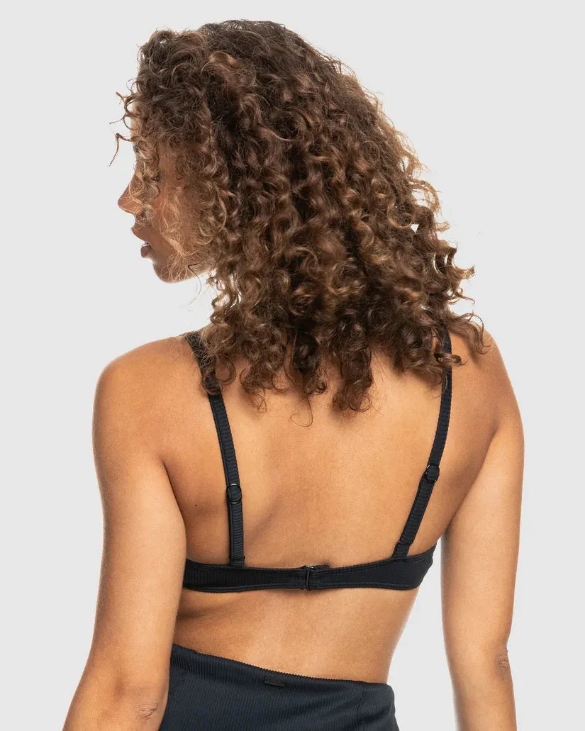 Womens Rib Roxy Love The Muse Bikini Top - Beachin Surf