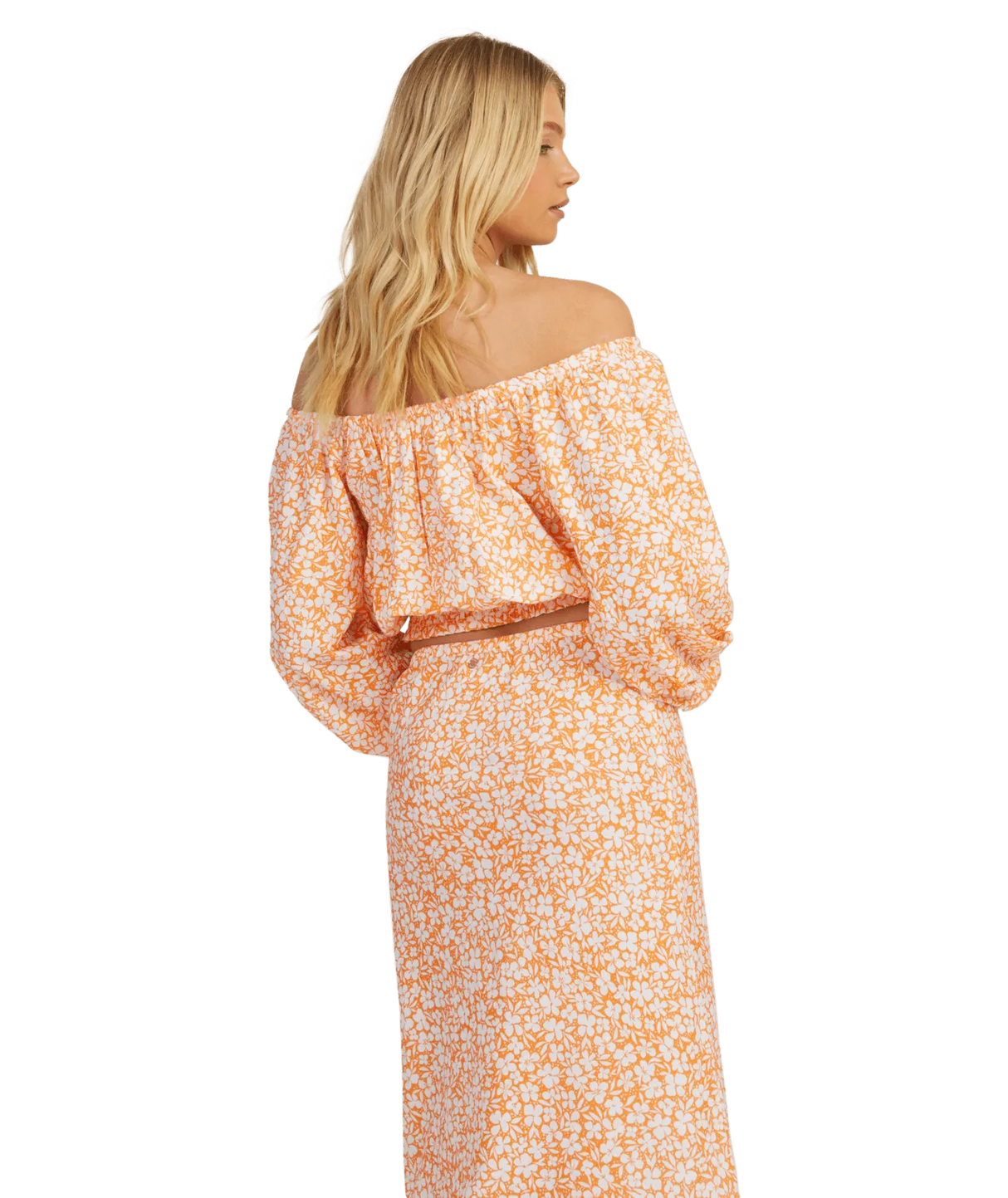 Womens Shelly Beach Again Midi Skirt - Beachin Surf