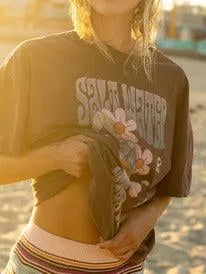 Womens Sweet Janis Oversized T-Shirt - Beachin Surf