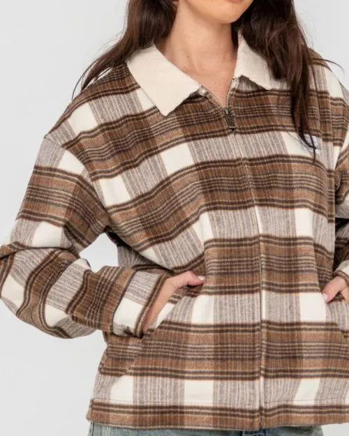 Worldwide Mid Weight Zip Through Jacket - Beachin Surf