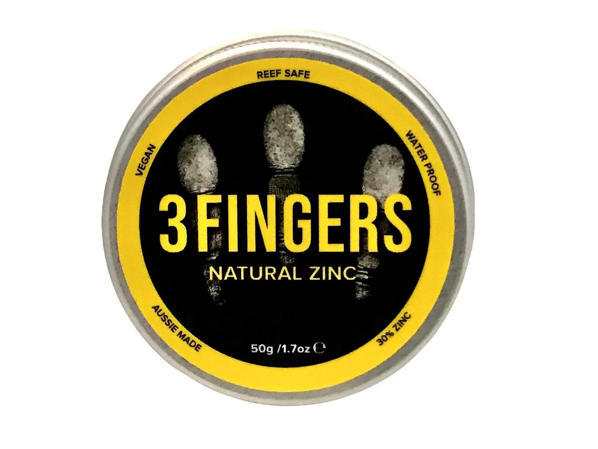 3 Fingers Natural Zinc - Beachin Surf