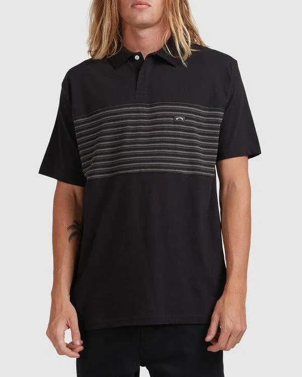Banded Die Cut Polo - Beachin Surf