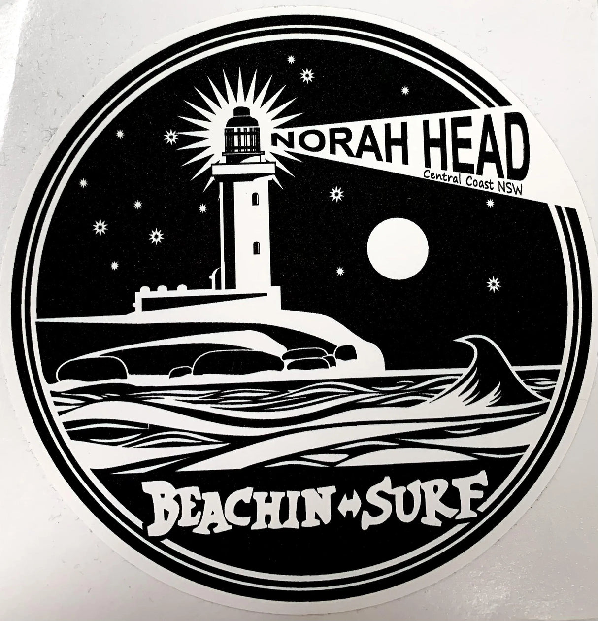 Beachin Surf Light House Sticker - Beachin Surf