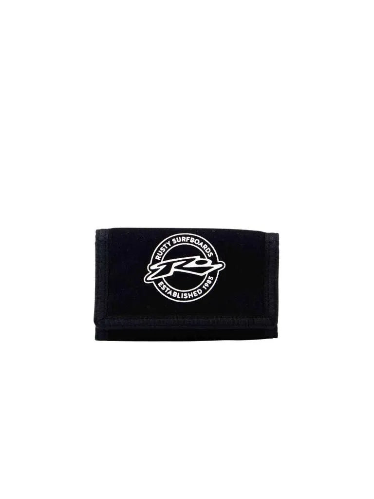 Decade Tri-Flod Wallet Blk - Beachin Surf