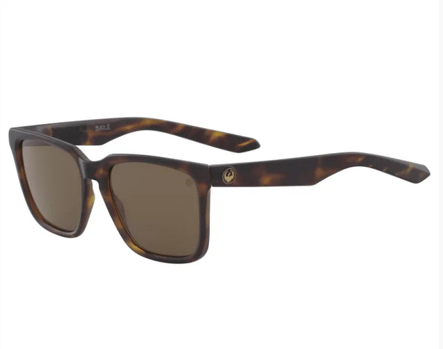 Dragon Baile Ll Matte Dark Tortoise Sunglasses Polarized Brown Lens - Beachin Surf