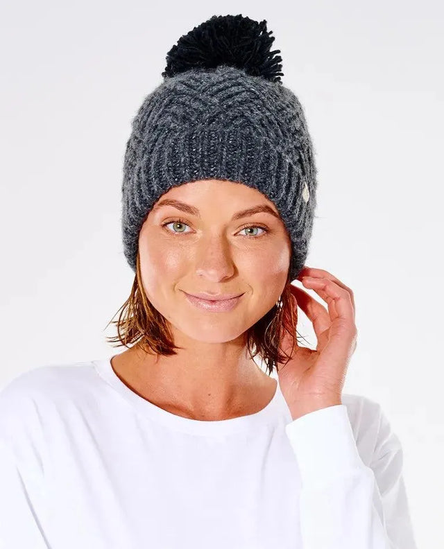 Groundswell Pom Pom Beanie - Beachin Surf