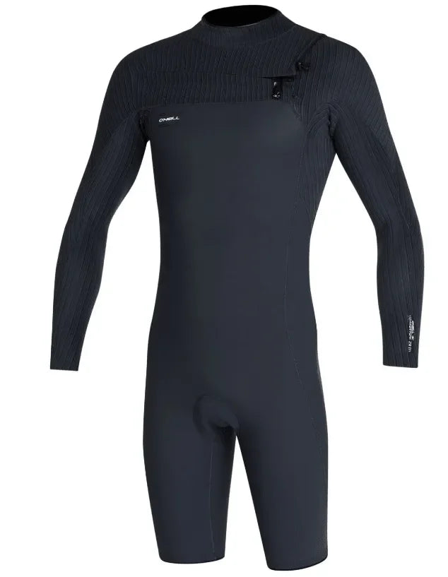 hyperfreak-2mm-long-sleeve-springsuit-chest-zip-wetsuit-beachin-surf-93301 - Beachin Surf
