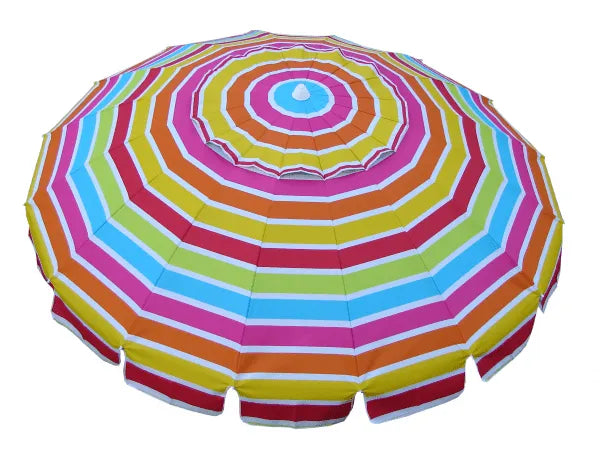 Manly Beach Umbrella 220Cm (Upf50+) - Beachin Surf