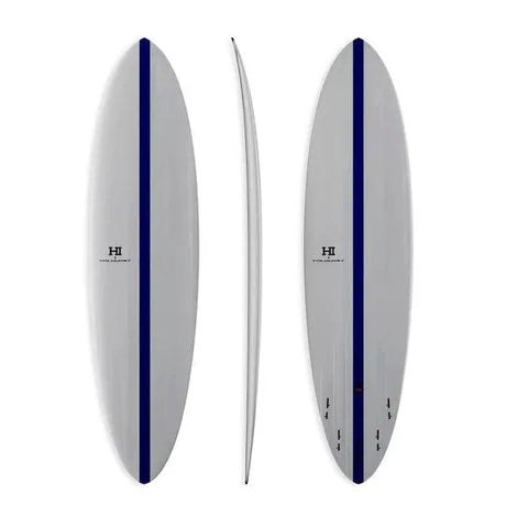 Mid 6- Thunderbolt Red - Beachin Surf