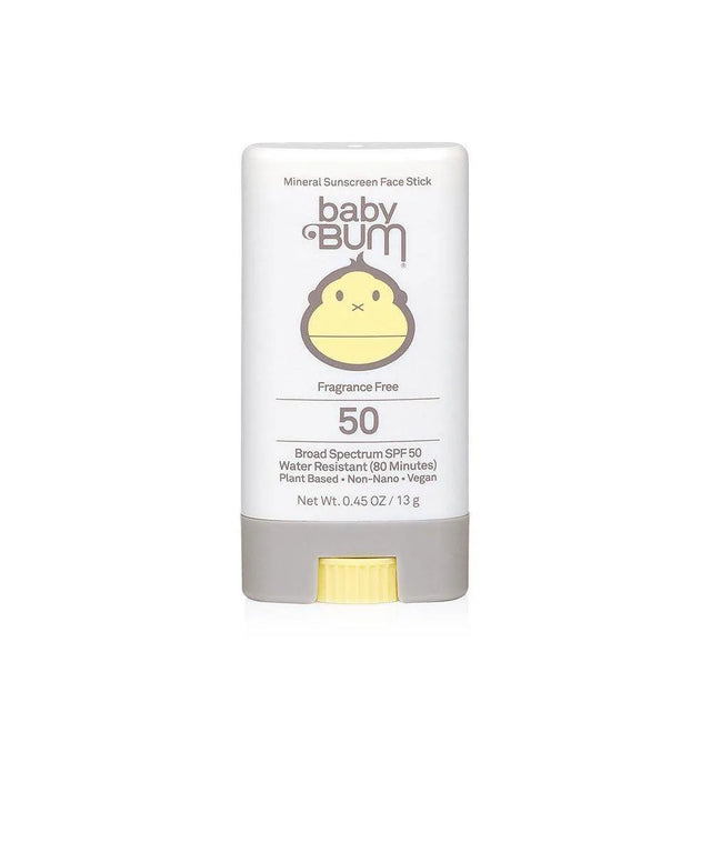 Mineral Spf 50 Sunscreen Face Stick-Fragrance Free - Beachin Surf
