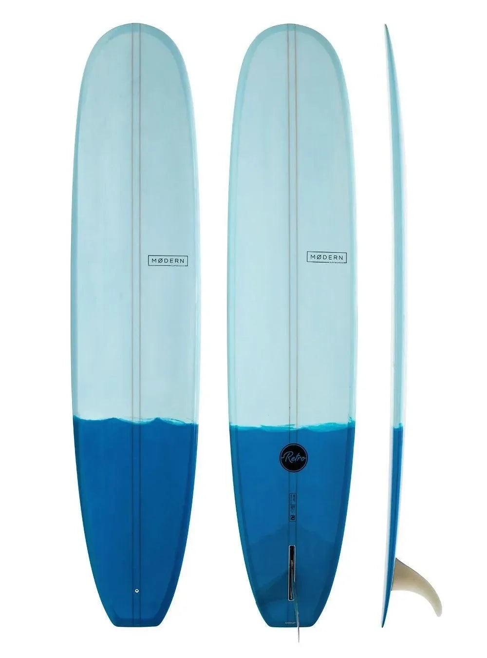 modern-retro-pu-surfboard-beachin-surf-85680 - Beachin Surf